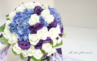 紫色花漾-婚禮 玫瑰1