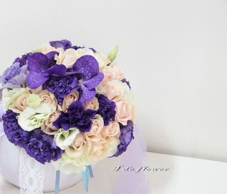 紫色花漾-婚禮 玫瑰2
