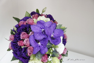 紫色花漾-婚禮 玫瑰3